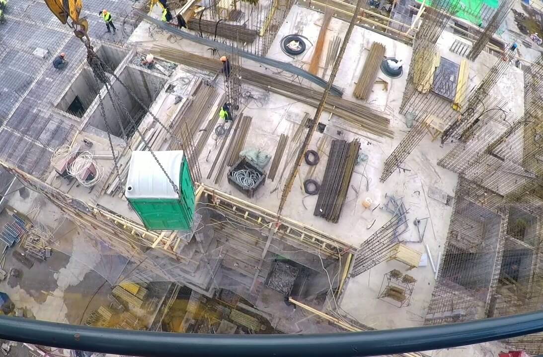 как крановщики ходят в туалет